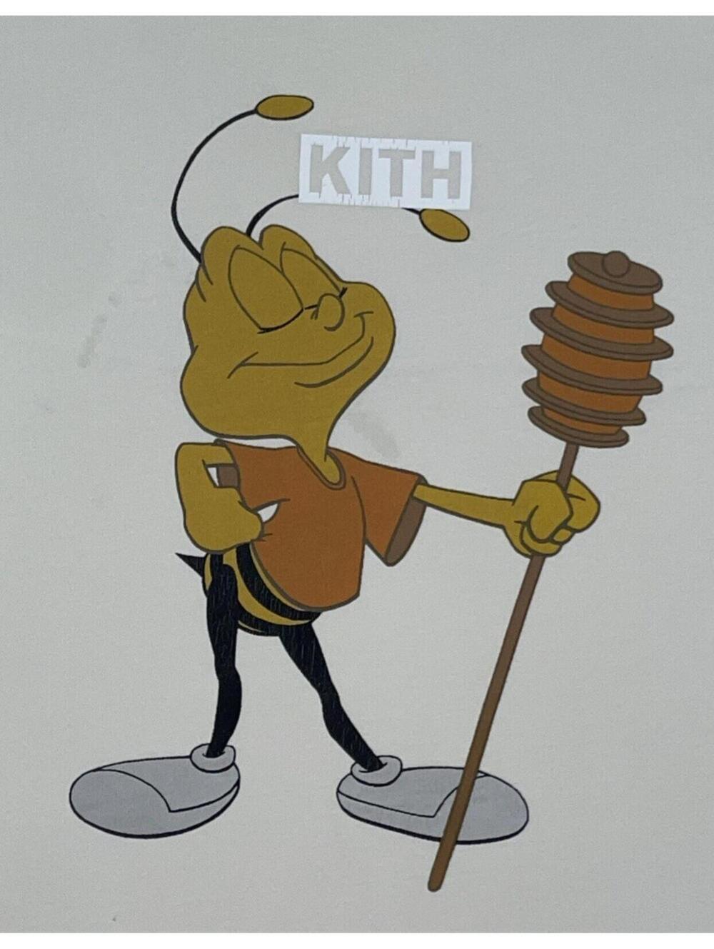 Kith Treats x Honey Nut Cheerios Buzz Bee Vintage Tee Sand Drift Men’s Size XL